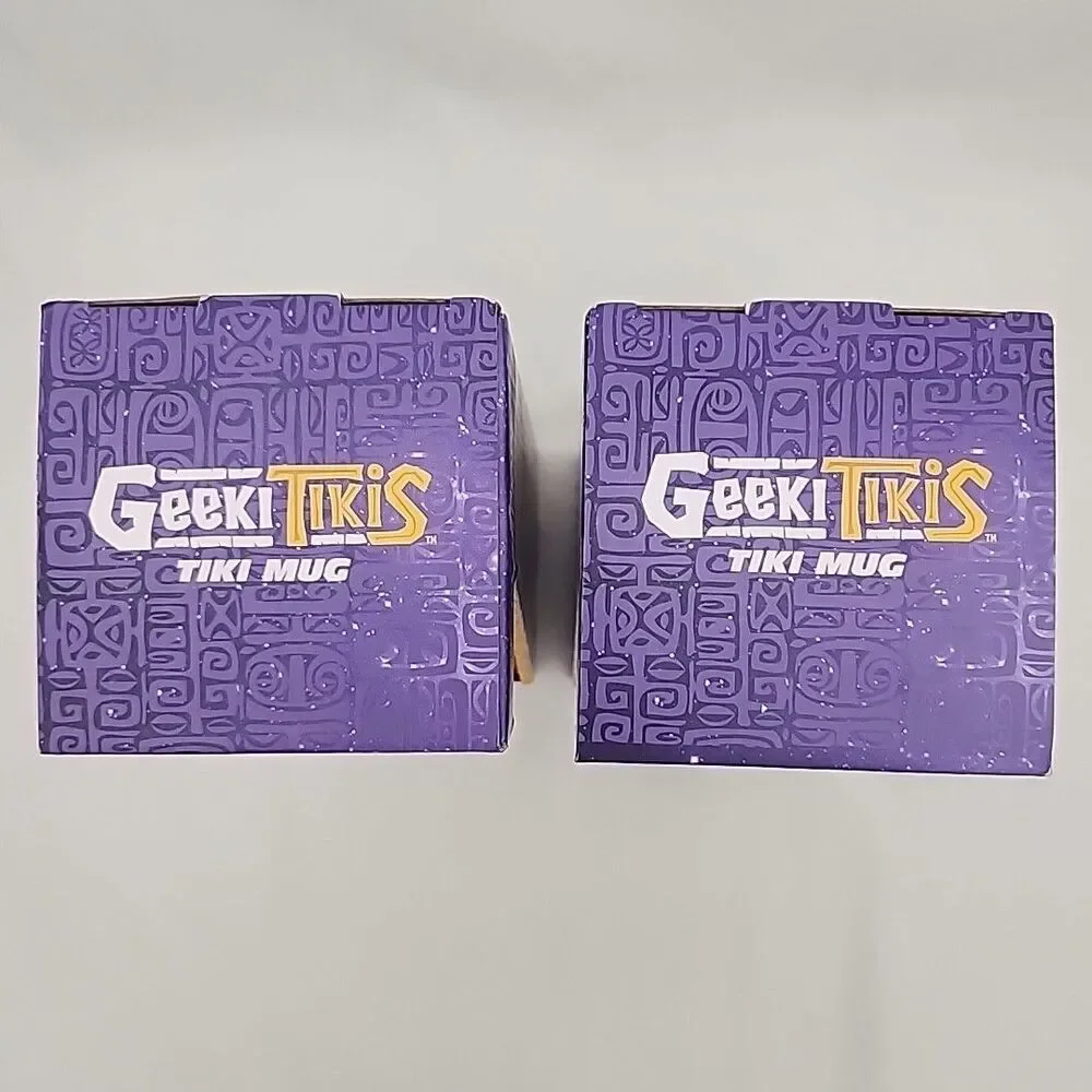 Mugs Geeki Tikis Tiki Guardians of the Galaxy Star-Lord & Gamora Ceramic 14 Oz